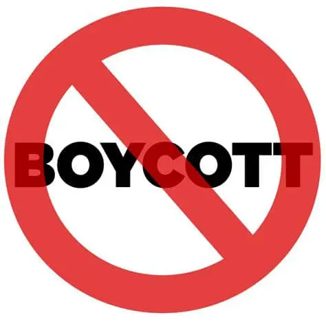 Boycott avec Faugier France